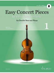 Easy Concert Pieces (double bass and piano) Book 1 (with Audio Online)