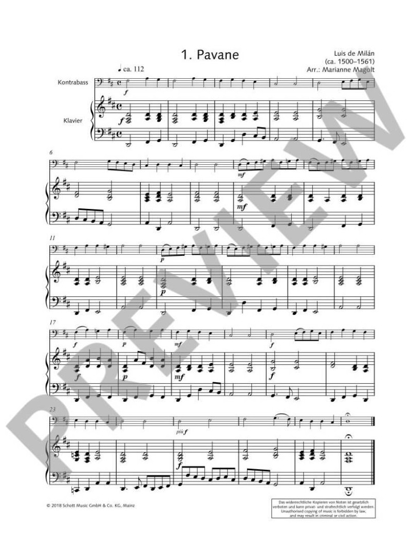 Easy Concert Pieces (double bass and piano) Book 1 (with CD)
