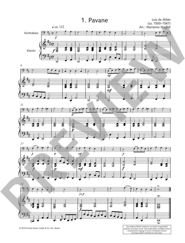 Easy Concert Pieces (double bass and piano) Book 1 (with CD)