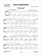 Trois Gymnopédies - Pour Piano