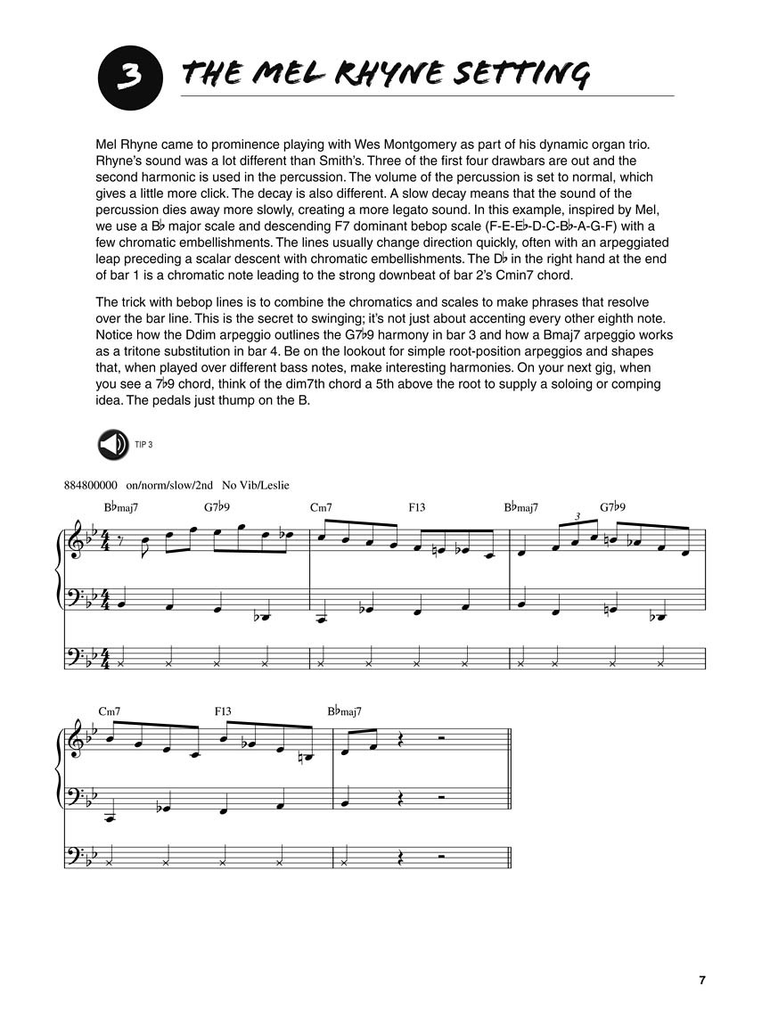 101 Hammond B-3 Tips (book & Audio Online)