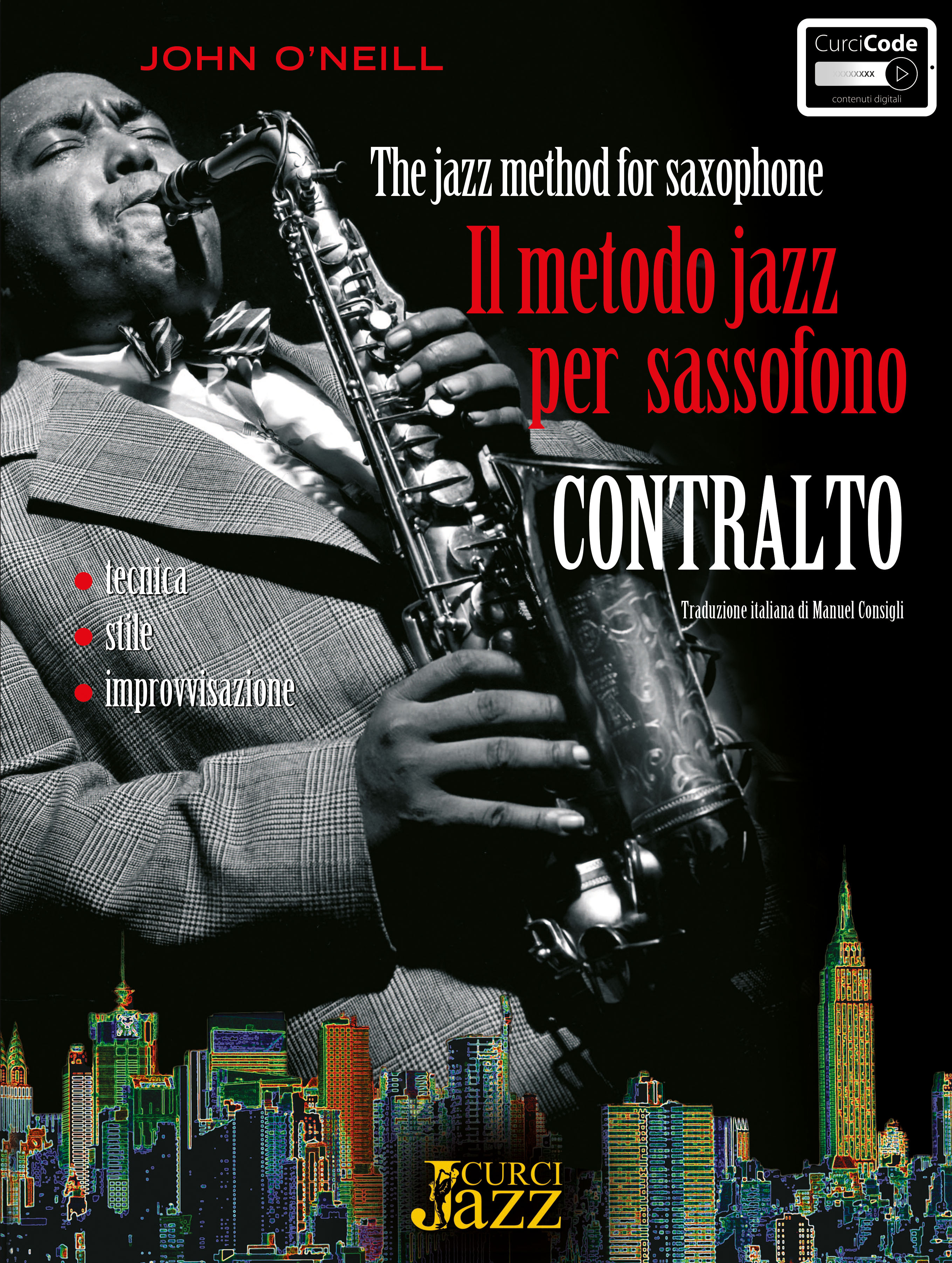 Il Metodo Jazz per Sassofono Contralto (libro/Audio Online)