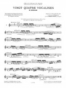 Vingt-Quatre Vocalises (Trumpet)