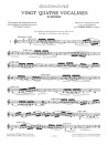 Vingt-Quatre Vocalises (Trumpet)