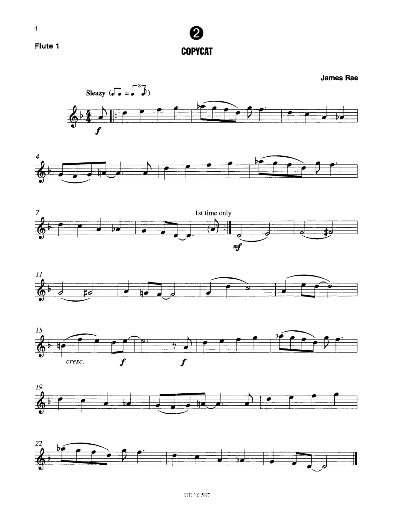 Easy Jazzy Duets - Flutes