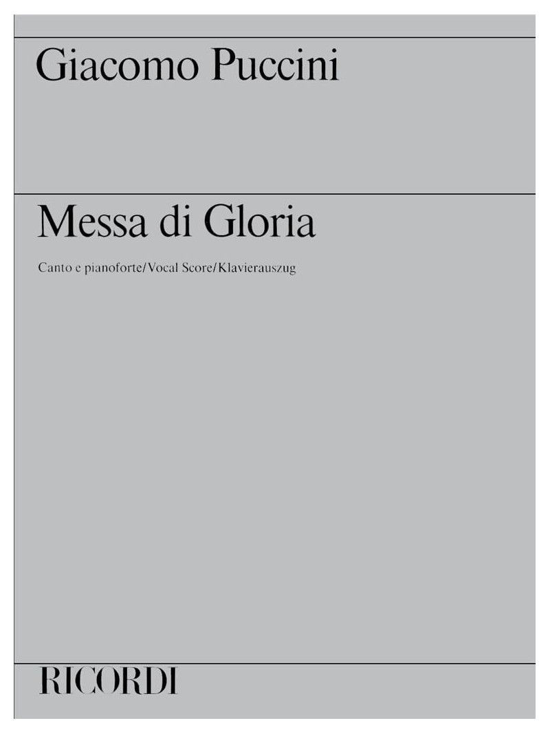 Giacomo Puccini - Messa di Gloria