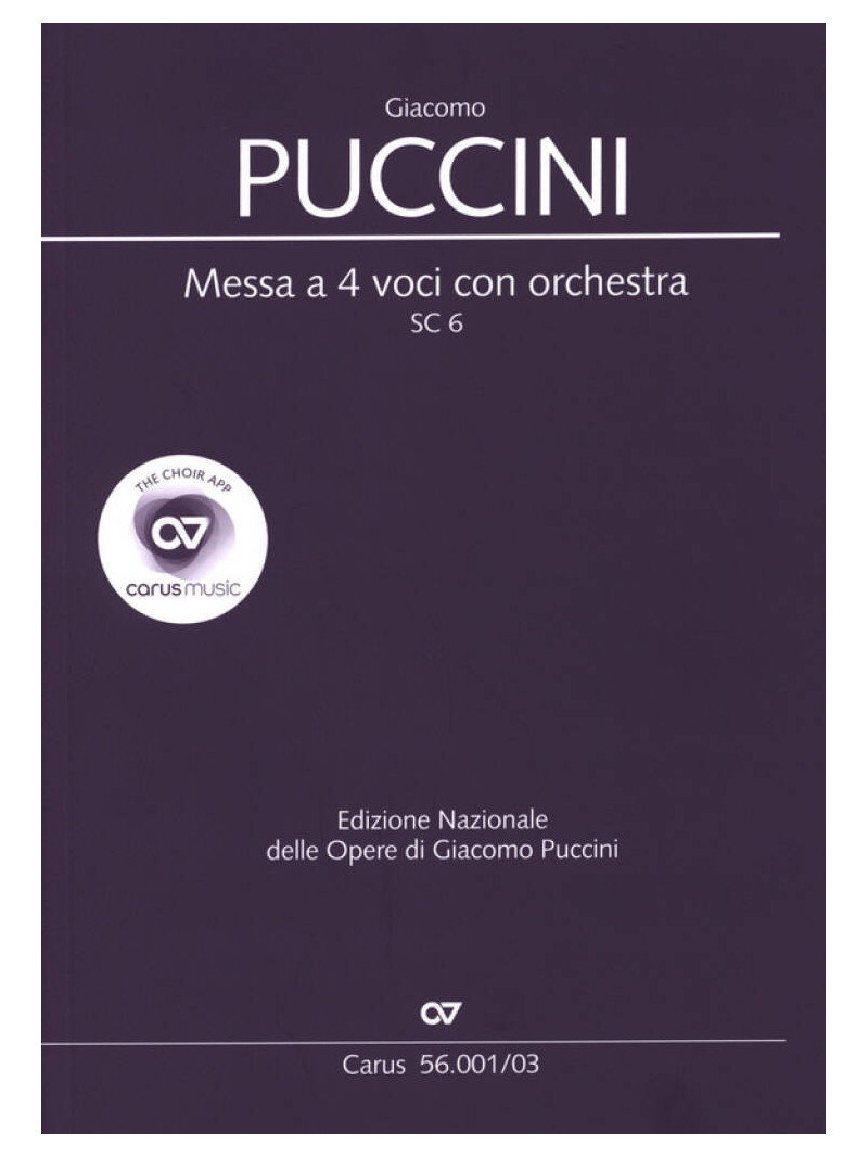 Giacomo Puccini - Messa a 4 voci con orchestra