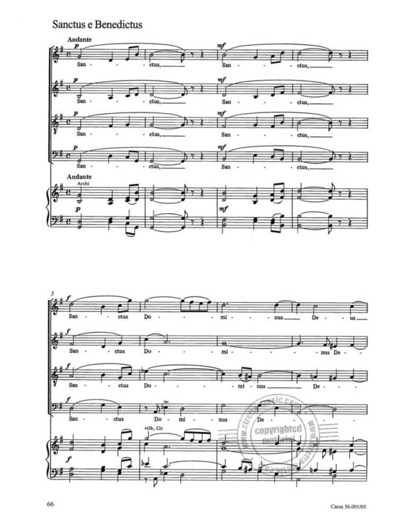 Giacomo Puccini - Messa a 4 voci con orchestra