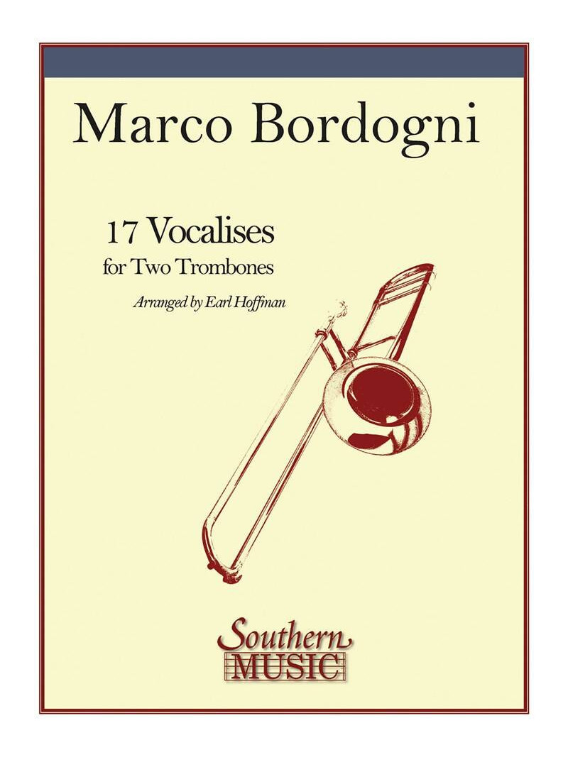 Bordogni - 17 Vocalises For Two Trombones