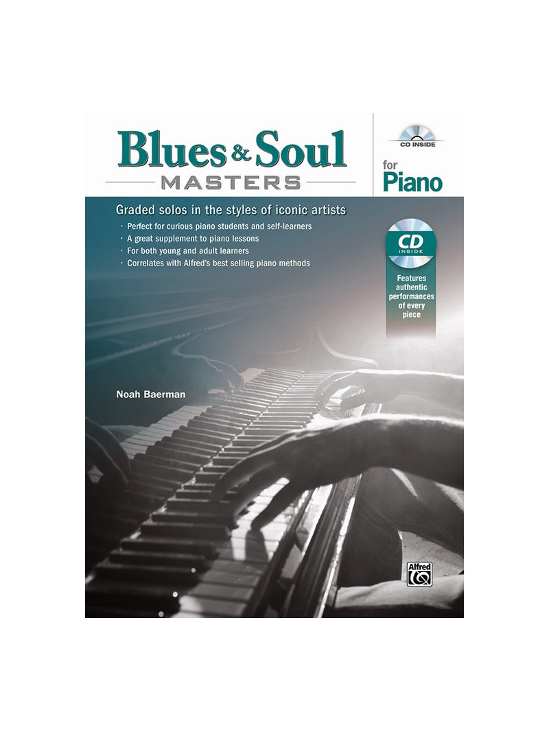 Blues & Soul Masters for Piano (book/CD)