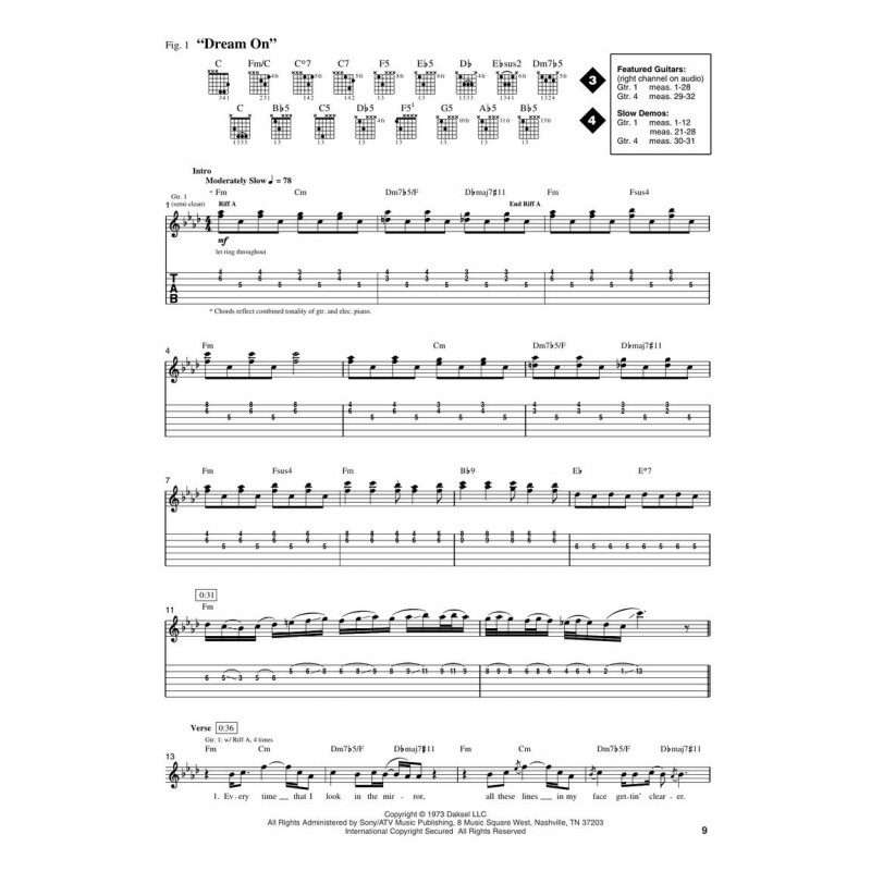 Best of: signature Licks 1973-1979 (book/CD)