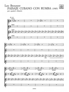 Paisaje Cubano con Rumba