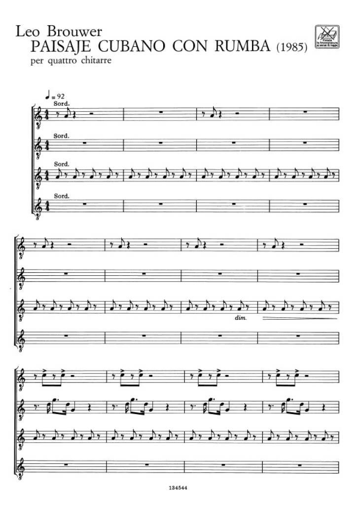 Paisaje Cubano con Rumba