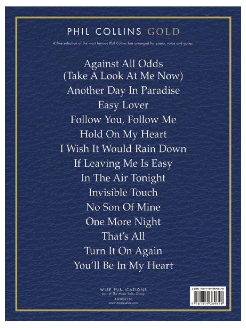 Phil Collins Gold (Piano)