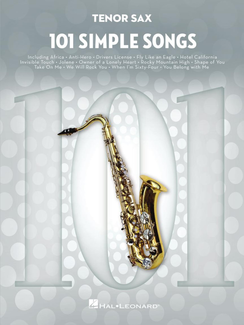 101 Most Beautiful Songs for Tenor Sax