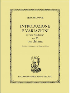 Sor, Introduzione e variazioni, op. 28