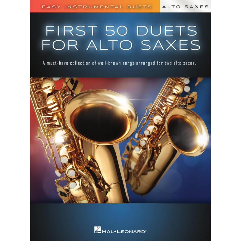 First 50 Duets for Two Alto Saxophones