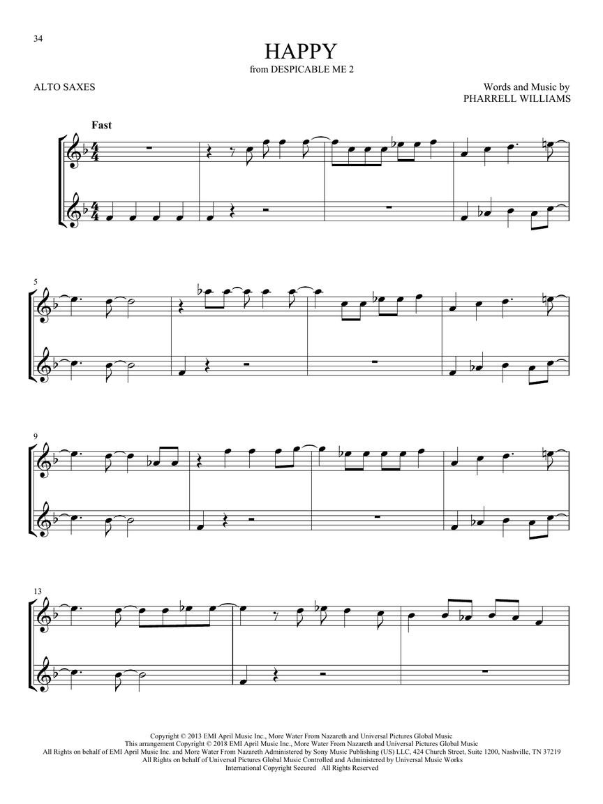 First 50 Duets for Two Alto Saxophones