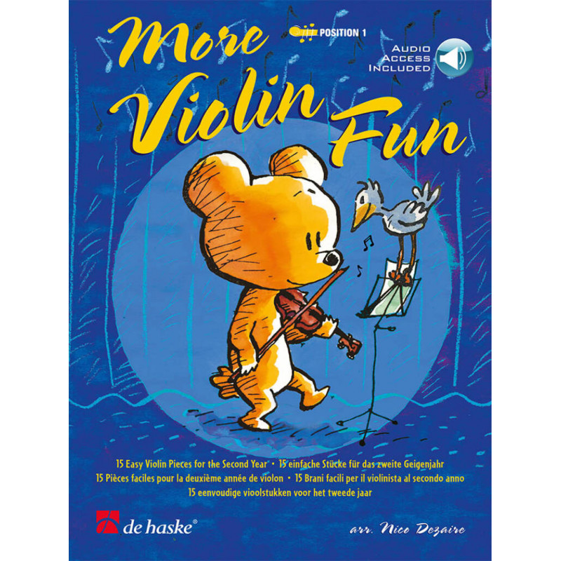 More Violin Fun (libro & Audio Online)