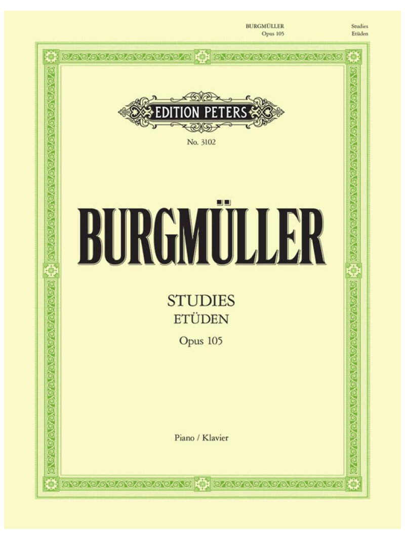 Studies - 12 Brilliant & Melodious Studies Op.105