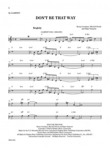 Swing With A Band - Music Minus One Clarinet (book & Audio Online