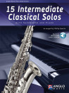 15 Intermediate Classical Solos for Alto Sax & Piano (book & Audio Online)