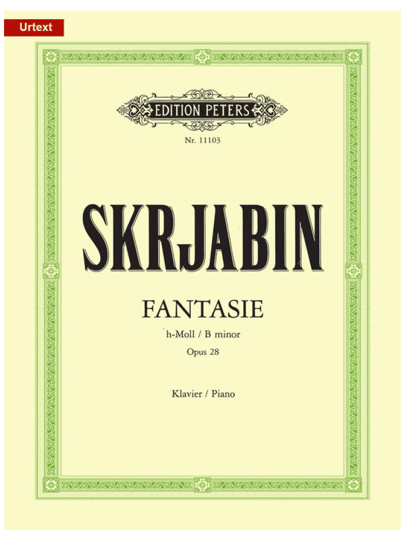 Skrjabin - Fantasie in B minor Op.28 (Piano Solo)