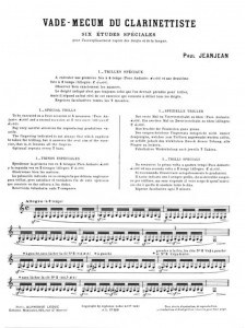 "Vade-Mecum" du Clarinettiste