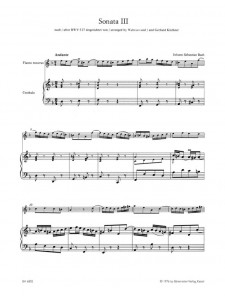 J.S. Bach - Sechs Sonaten Nach BWV 525-530 Vol. II (Flute)
