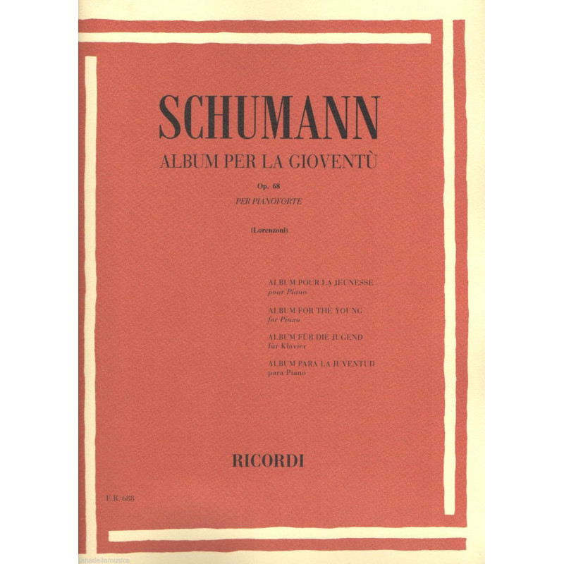 Schumann - Album per la gioventù op. 68