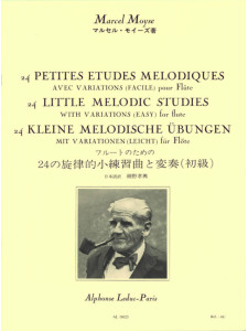 24 Petites Etudes Melodiques (Flute)