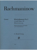 Sergei Rachmaninow Piano Concerto no. 3 d minor op. 30,