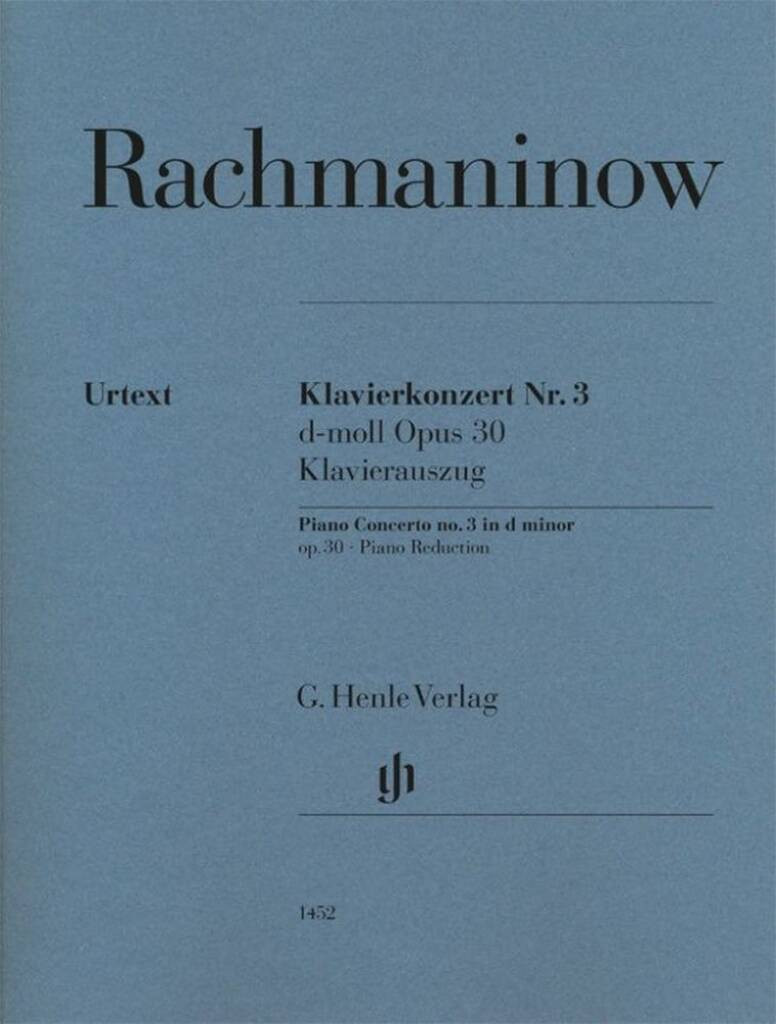 Sergei Rachmaninow: Piano Concerto no. 3 d minor op. 30
