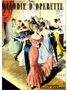 melodie d'operette, brani per canto e piano,