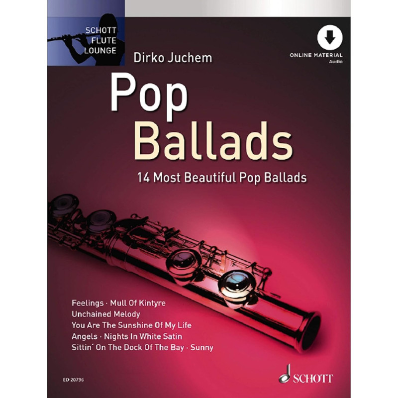 Pop Ballads for Flute www.birdlandjazz.it, flute music,