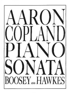 Aaron Copland - Piano Sonata