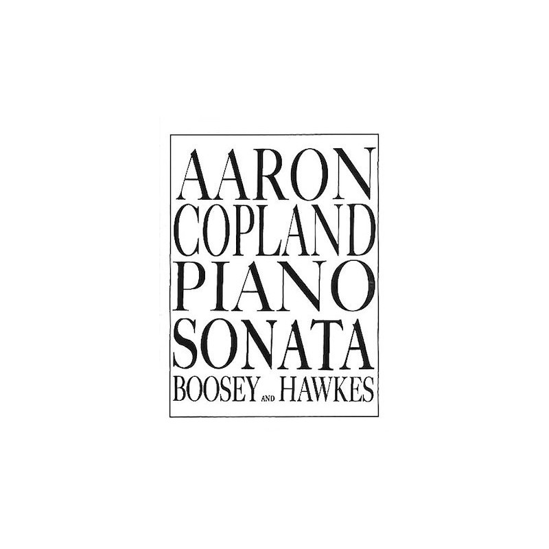 Aaron Copland Piano Sonata www.birdlandjazz.it