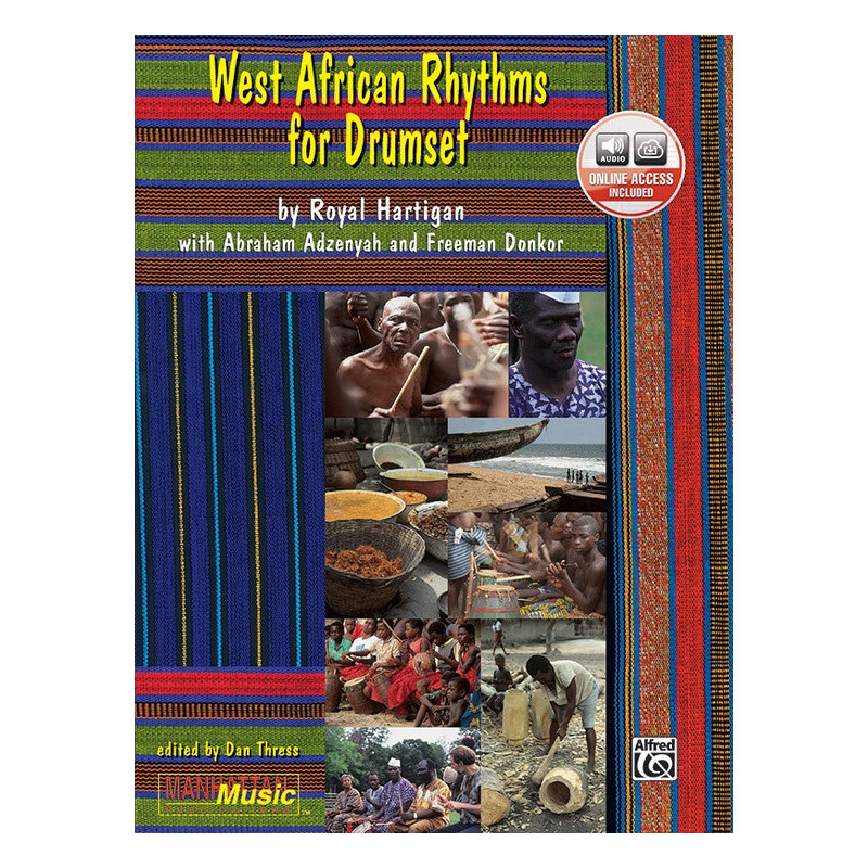 ritmi ghana batteria, patterns ritmici, spazzola bacchetta