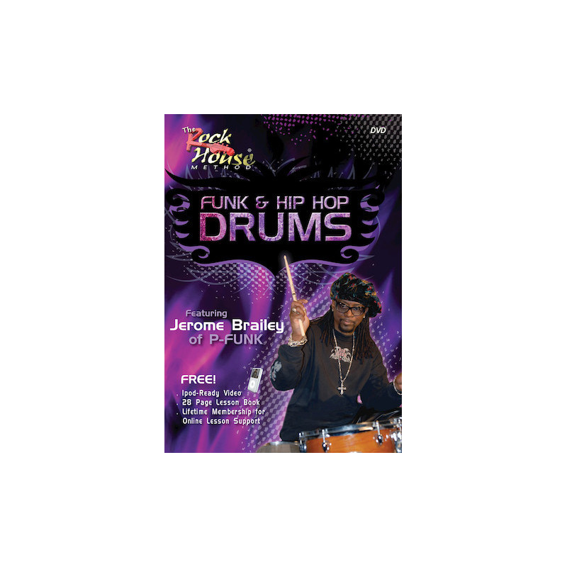Jerome Brailey of Parliament DVD, Funk & Hip Hop Drums,