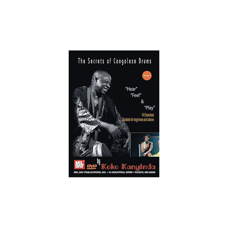 Secrets Of Congolese Drums DVD,