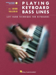 Playing Keyboard Bass Lines (book & Audio Online)