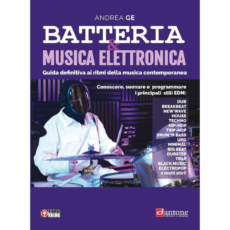 Andrea Ge Batteria musica elettronica, libri Dantone vendita,