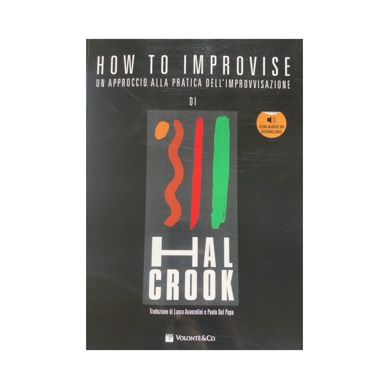 Crook How to Improvise Edizione Italiana, improvvisazione jazz,