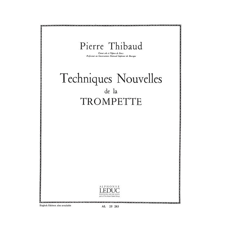 Thibaud Trumpet Techniques,