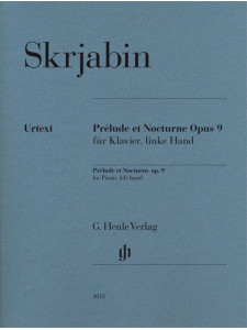 Skrjabin - Prélude et Nocturne for Piano, left hand op. 9