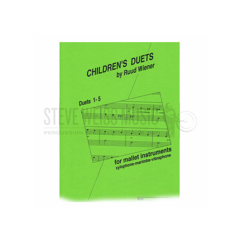 Ruud Wiener Children Solos, duetti per xylophone,