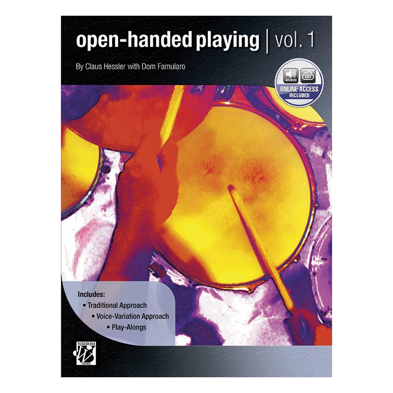 Open Handed Playing Vol.1 (book & Online Audio)