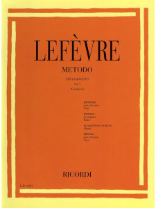 Metodo per clarinetto - Volume 1°