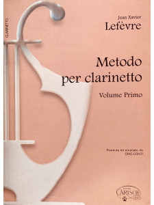 Metodo per Clarinetto, Volume Primo