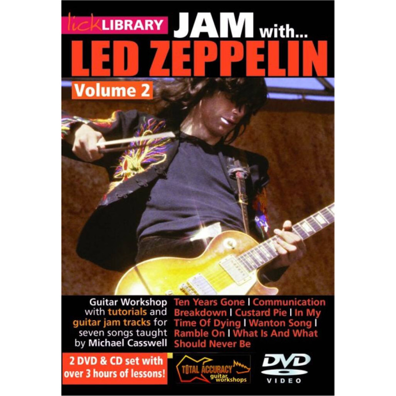 Lick Library Jam With Led Zeppelin DVD,